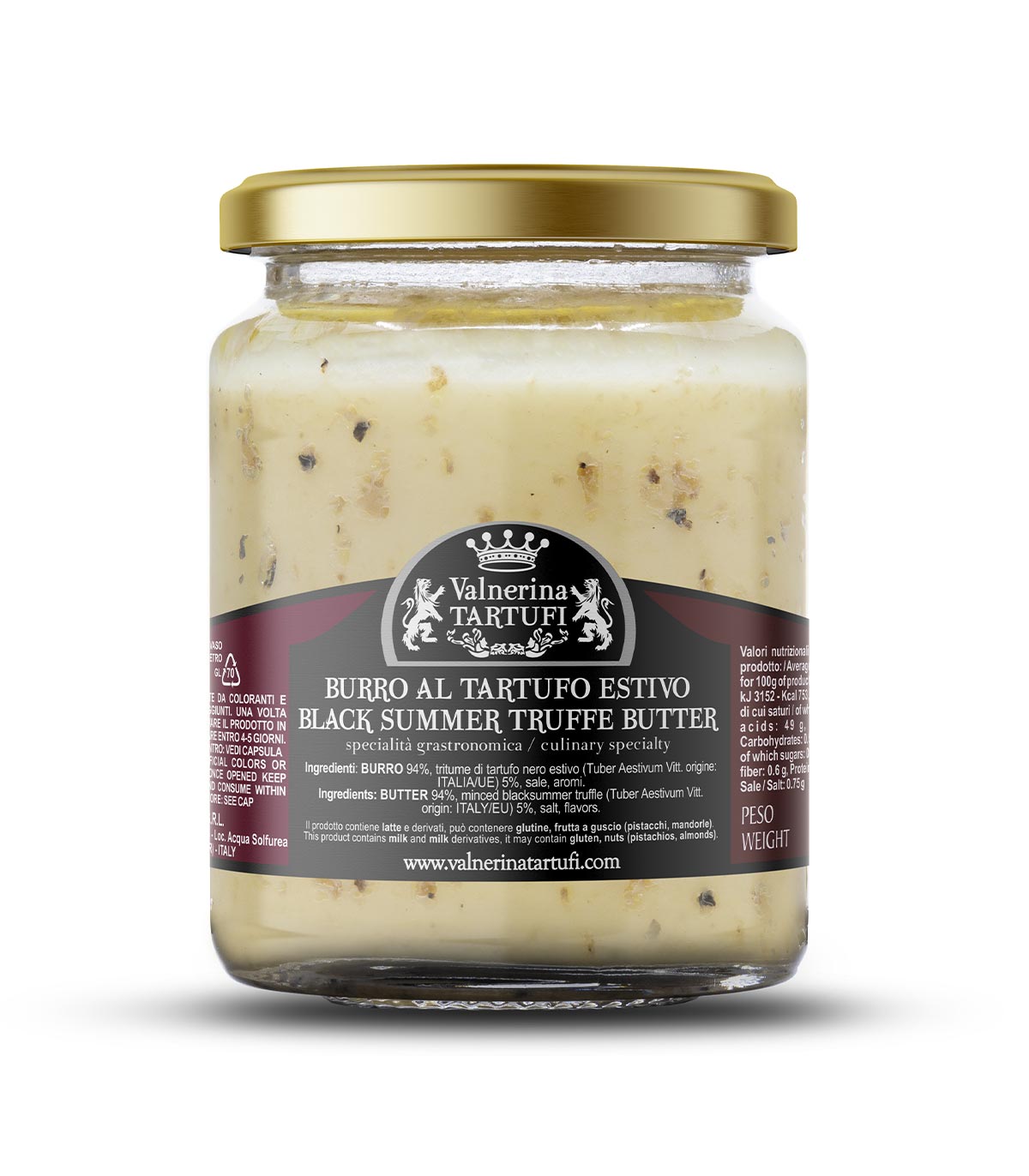Schwarze Sommertrüffelbutter 80 g